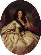 Franz Xaver Winterhalter Wienczyslawa Barczewska, Madame de Jurjewicz USA oil painting artist